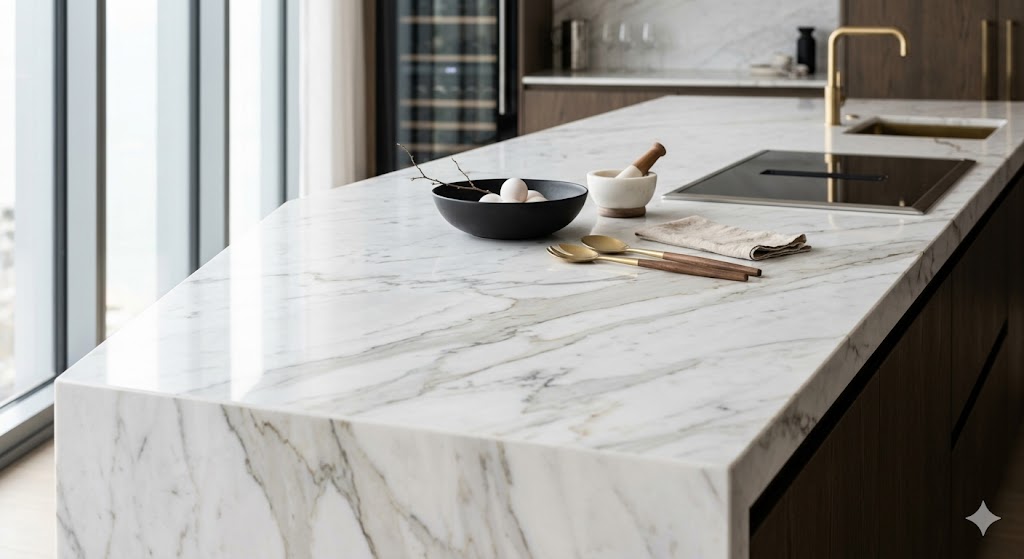 IMPORTED MARBLE IS BEAUTIFUL, EXPENSIVE, AND SLIGHTLY DRAMATIC 1 Marblewhitecompletecounter