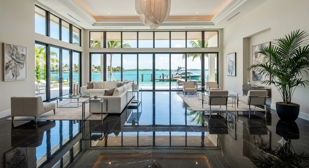 How Luxury Marble Floors Influence Property Value in South Florida Estates 2 Marble vs quartzite comparison in a luxury home